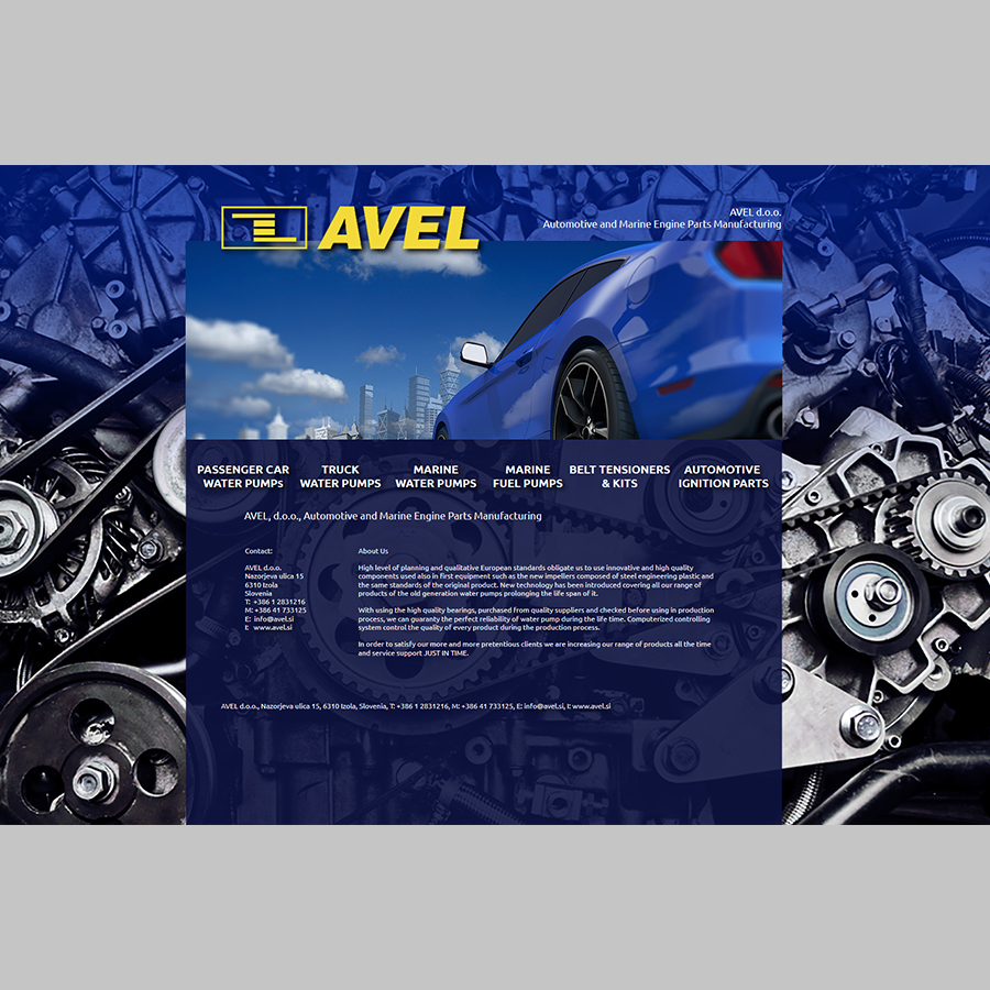 Avel Web Page